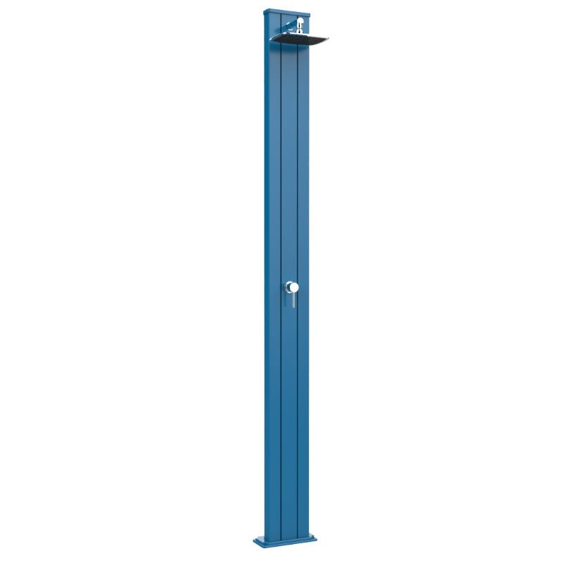 Doccia Solare In Alluminio Spring S 30 Litri Con Miscelatore Colore Blu Cv-A200/5012