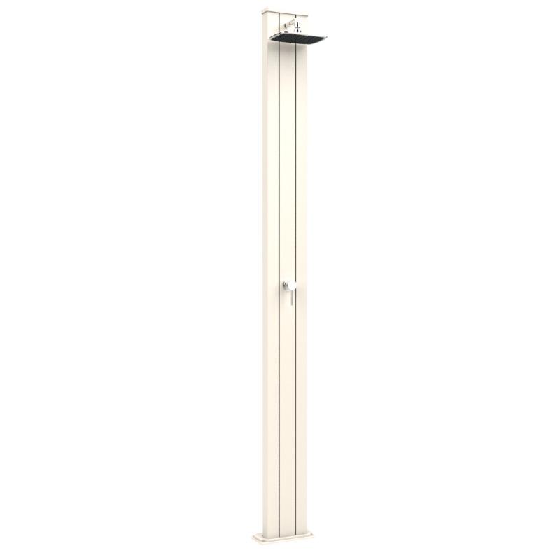 Doccia Solare In Alluminio Spring S 30 Litri Con Miscelatore Colore Bianca Cv-A200/9001